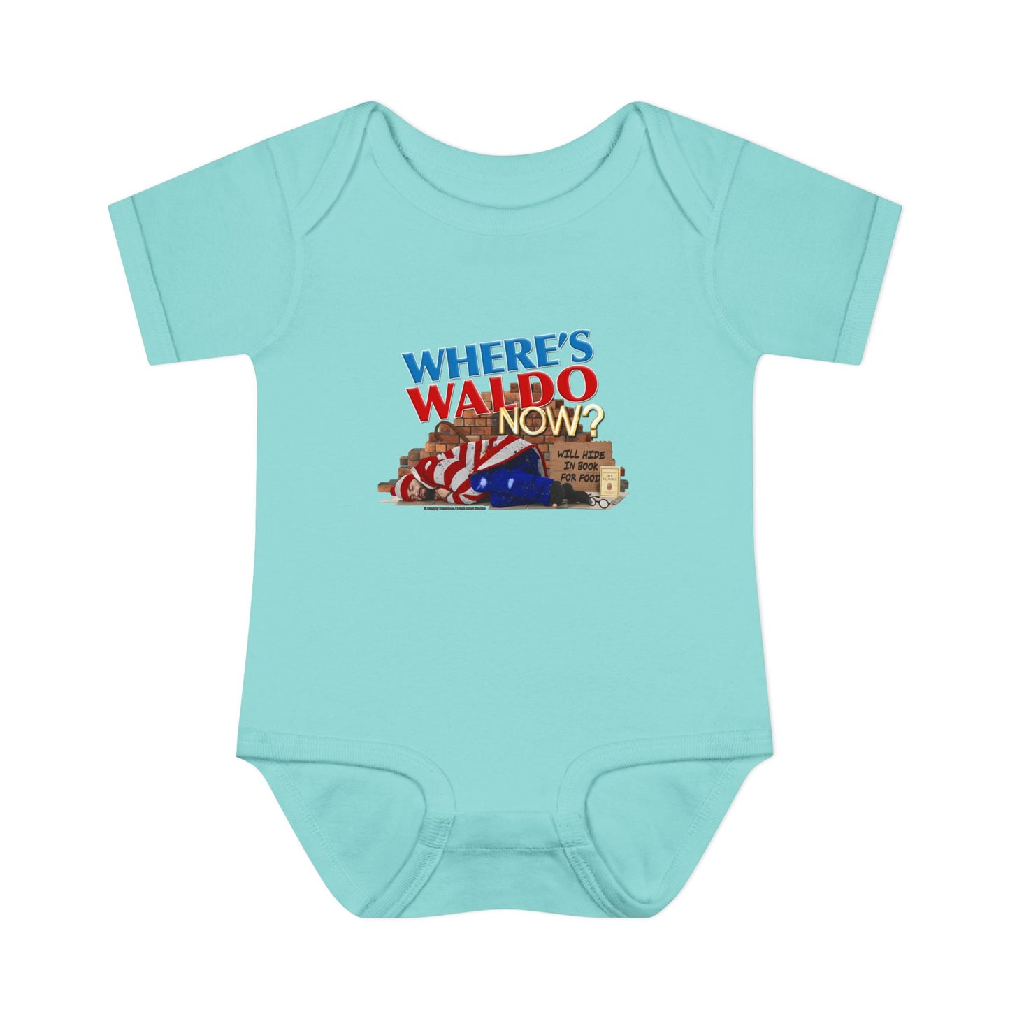 DK89: Where's Waldo Now? - Infant Sized Onsie
