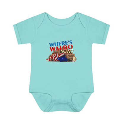 DK89: Where's Waldo Now? - Infant Sized Onsie