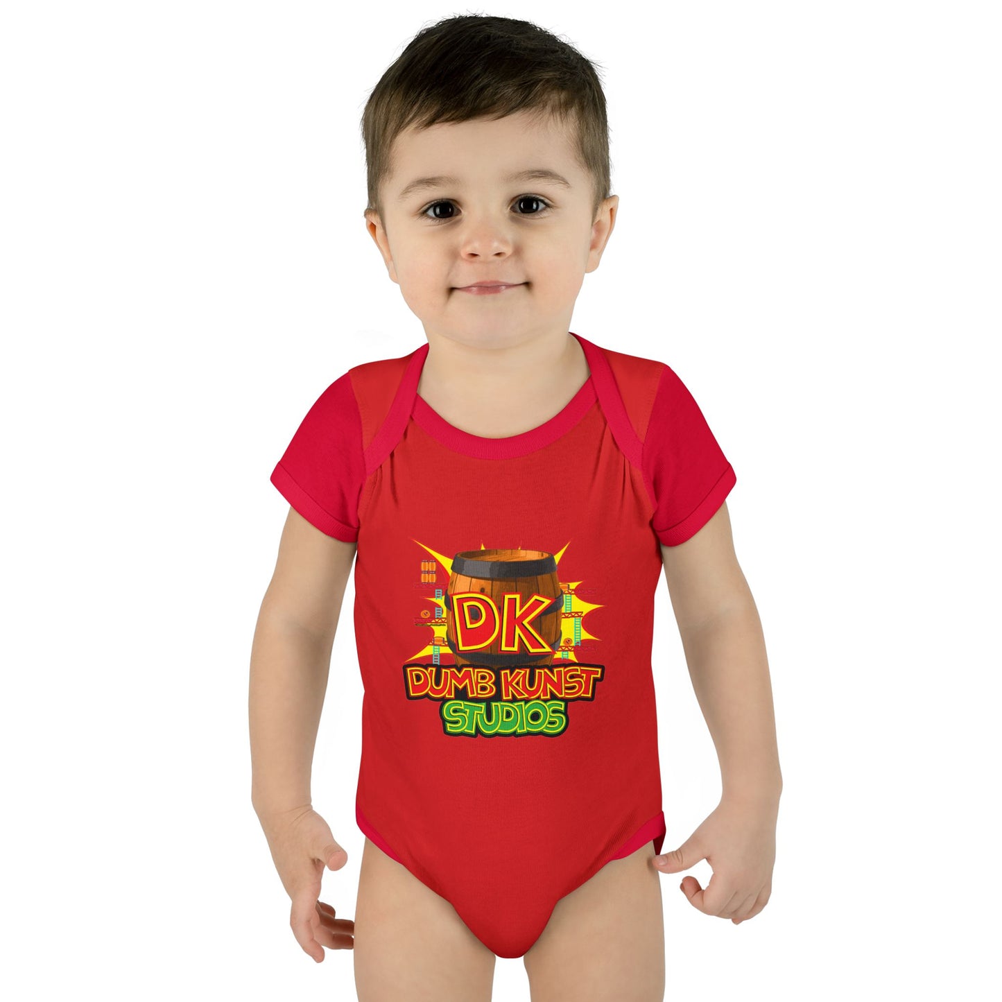 DK86: King Donkey Kunst - Infant Sized Onsie