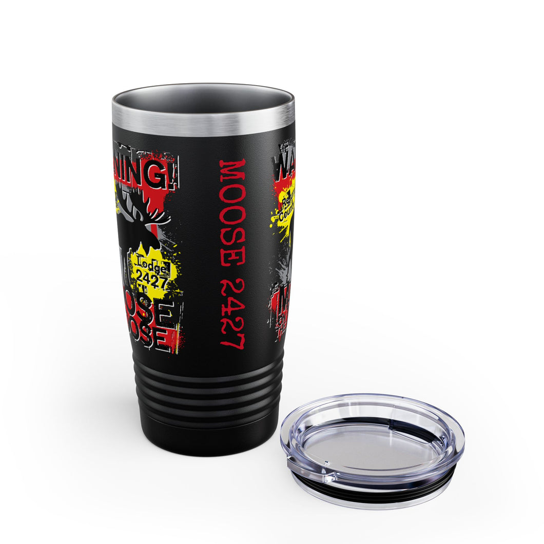 Moose Lodge 2427 - Loose Moose - Ringneck Tumbler, 20oz