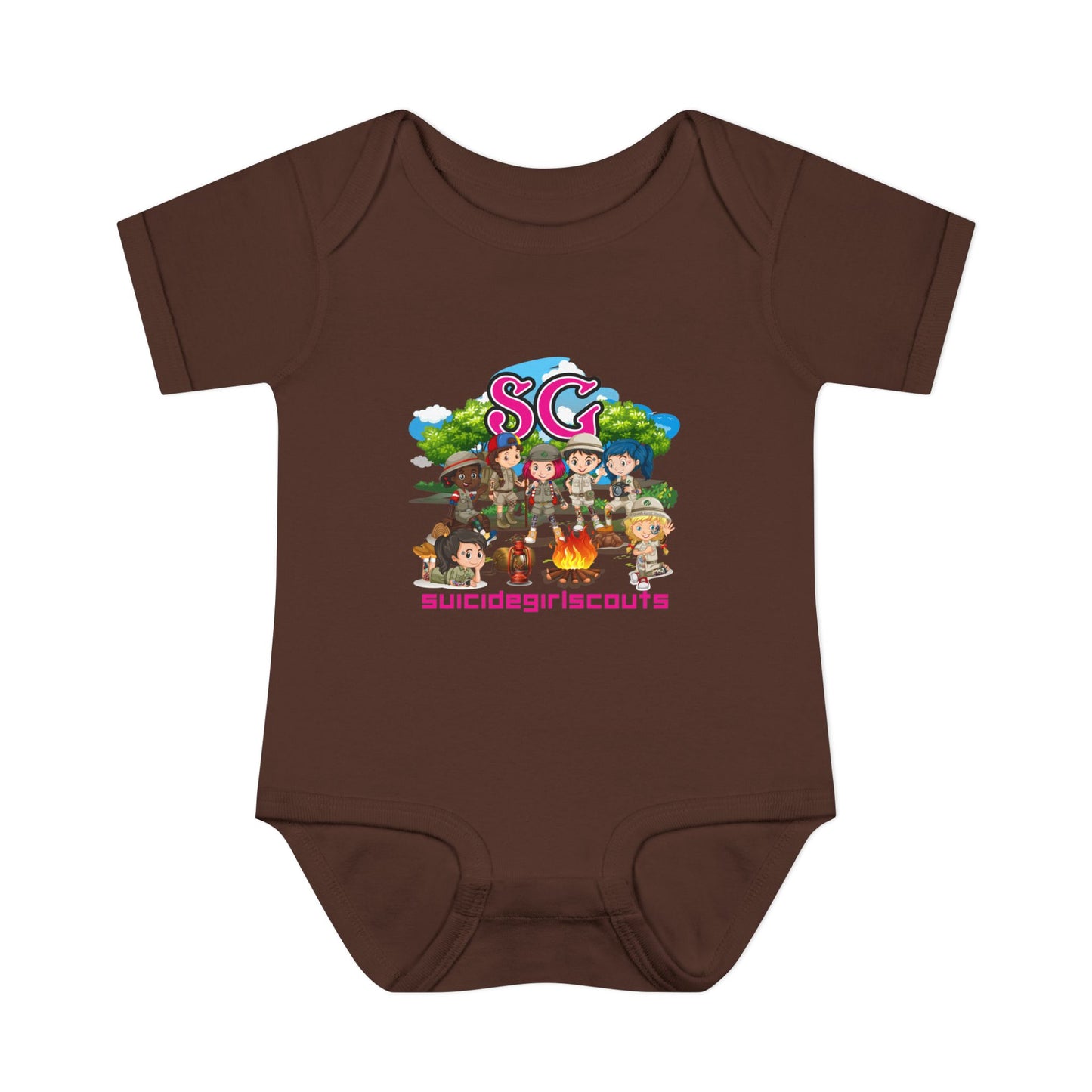 DK66: Suicide Girlscouts - Infant Sized Onsie