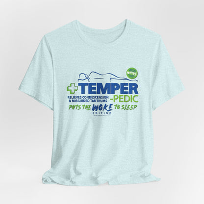 DK185: Temper-pedic - Unisex S/S T-Shirt