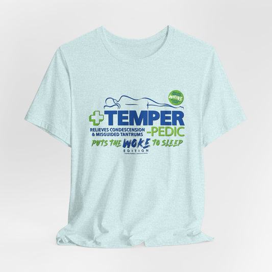 DK185: Temper-pedic - Unisex S/S T-Shirt