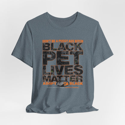 DK219: ASPCA (Black Pet Edition) - Unisex S/S T-Shirt