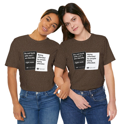 DK180: Humans Against Humanity (Offended Edition) - Unisex S/S T-Shirt