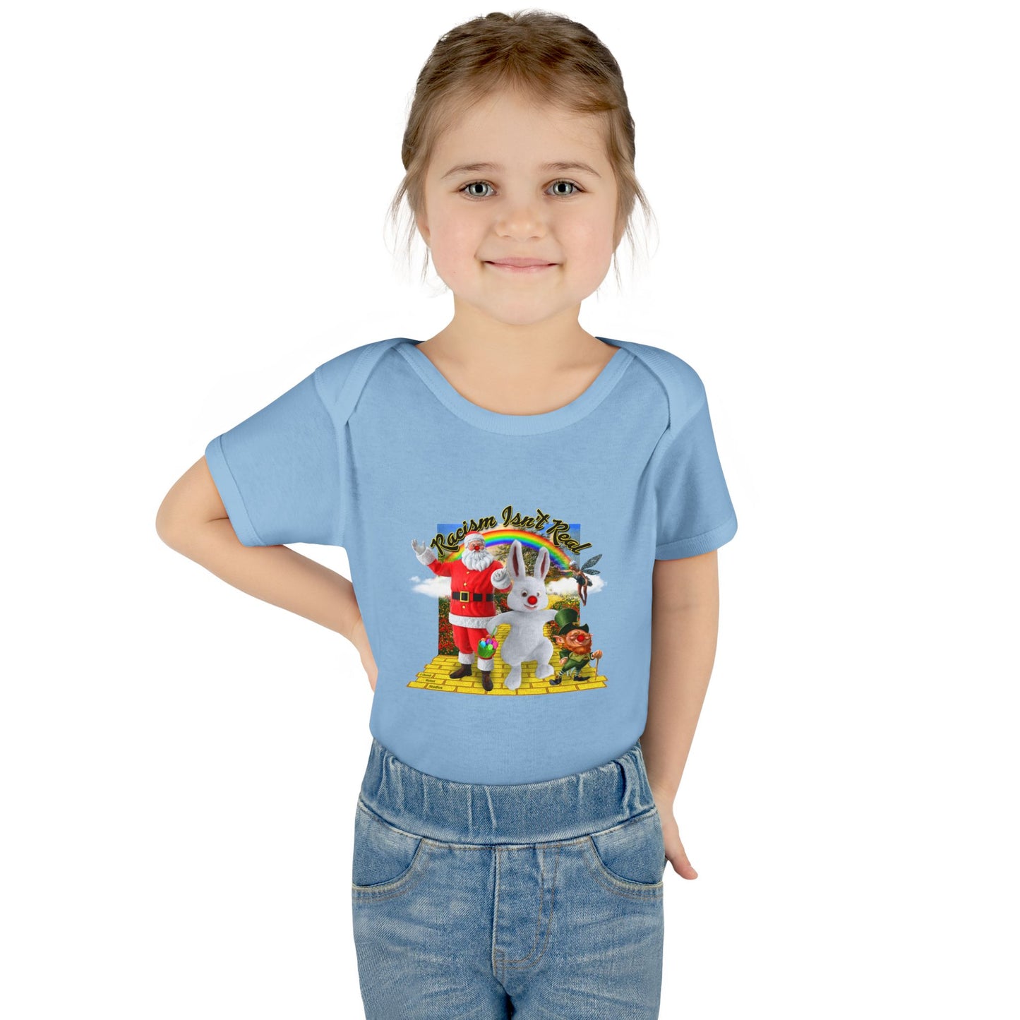 DK68: Racism Isn't Real - Infant Sized Onsie