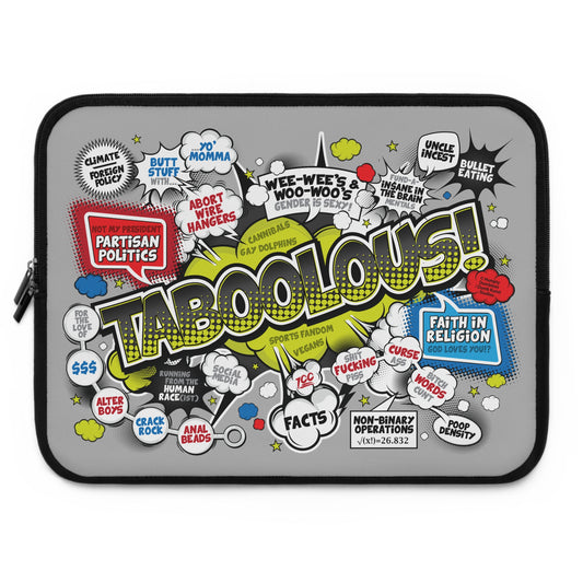 DK187: Taboolous! - Padded Laptop / Tablet Sleeve