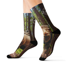 Load image into Gallery viewer, Moose Lodge 2427 - Woodlands Moose - Sublimation Socks
