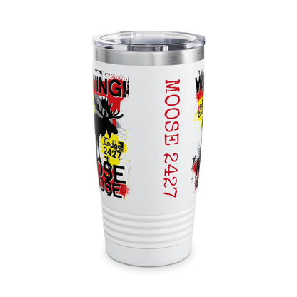 Moose Lodge 2427 - Loose Moose - Ringneck Tumbler, 20oz