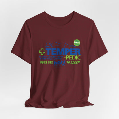 DK185: Temper-pedic - Unisex S/S T-Shirt