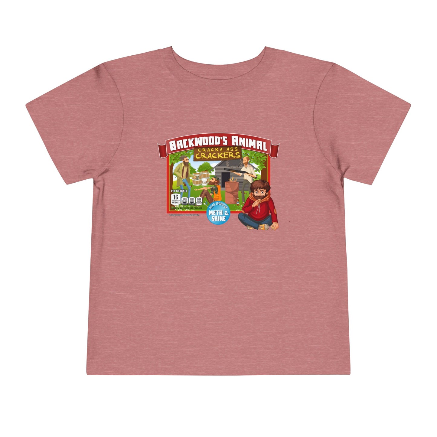 DK77: Animal Cracka' Ass Crackas - Toddler Sized T-Shirt