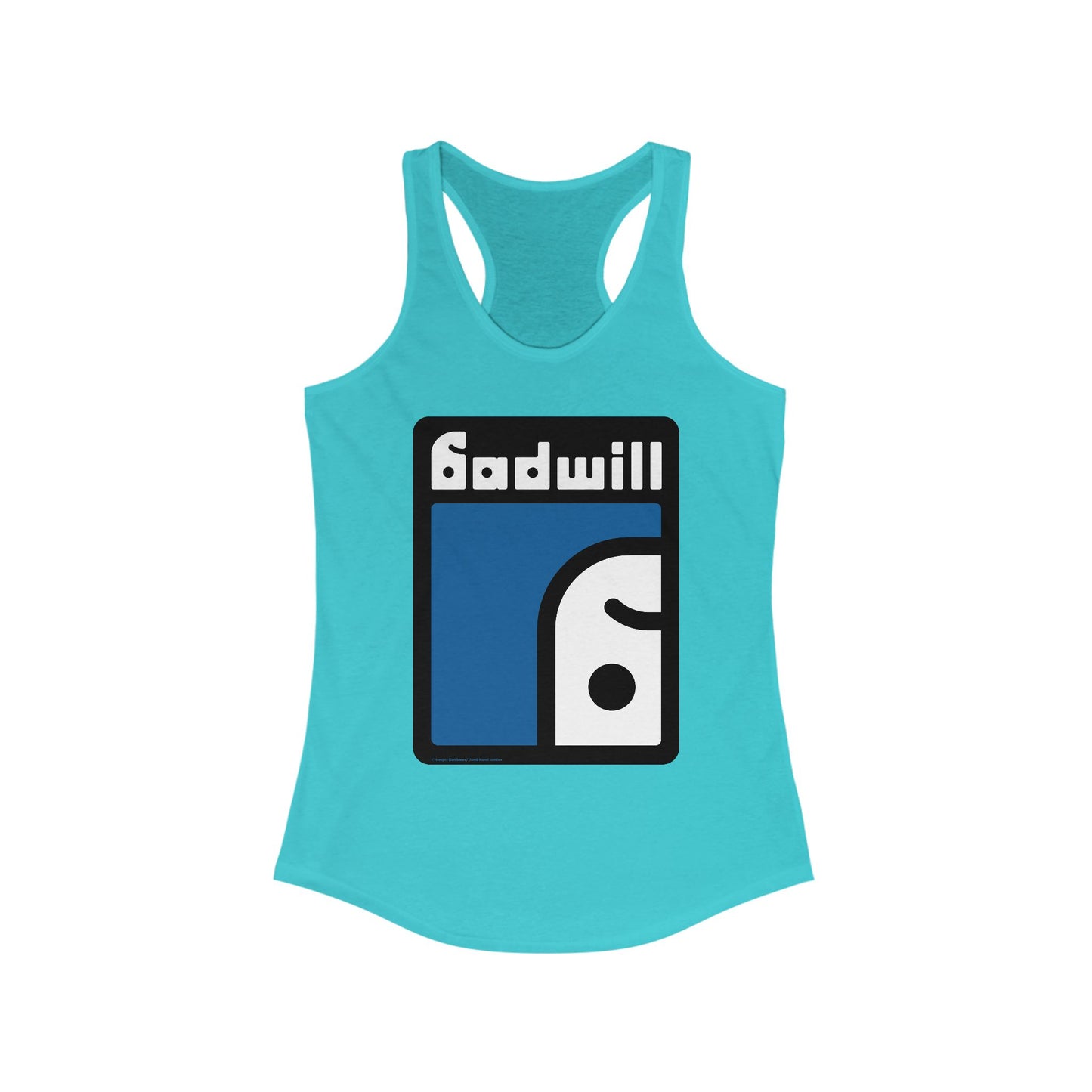 DK124: Badwill - Ladies Racerback Tank
