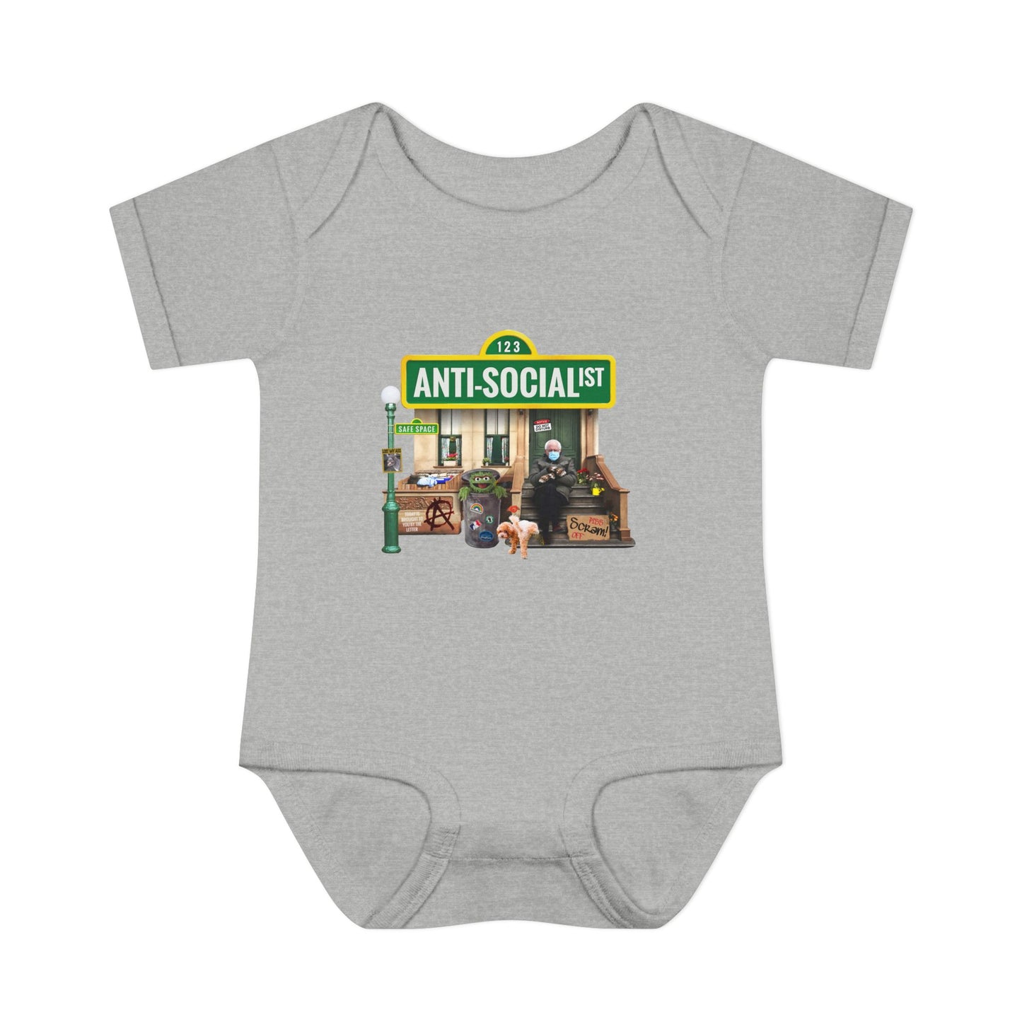 DK58: Bernie The Grouch - Infant Sized Onsie