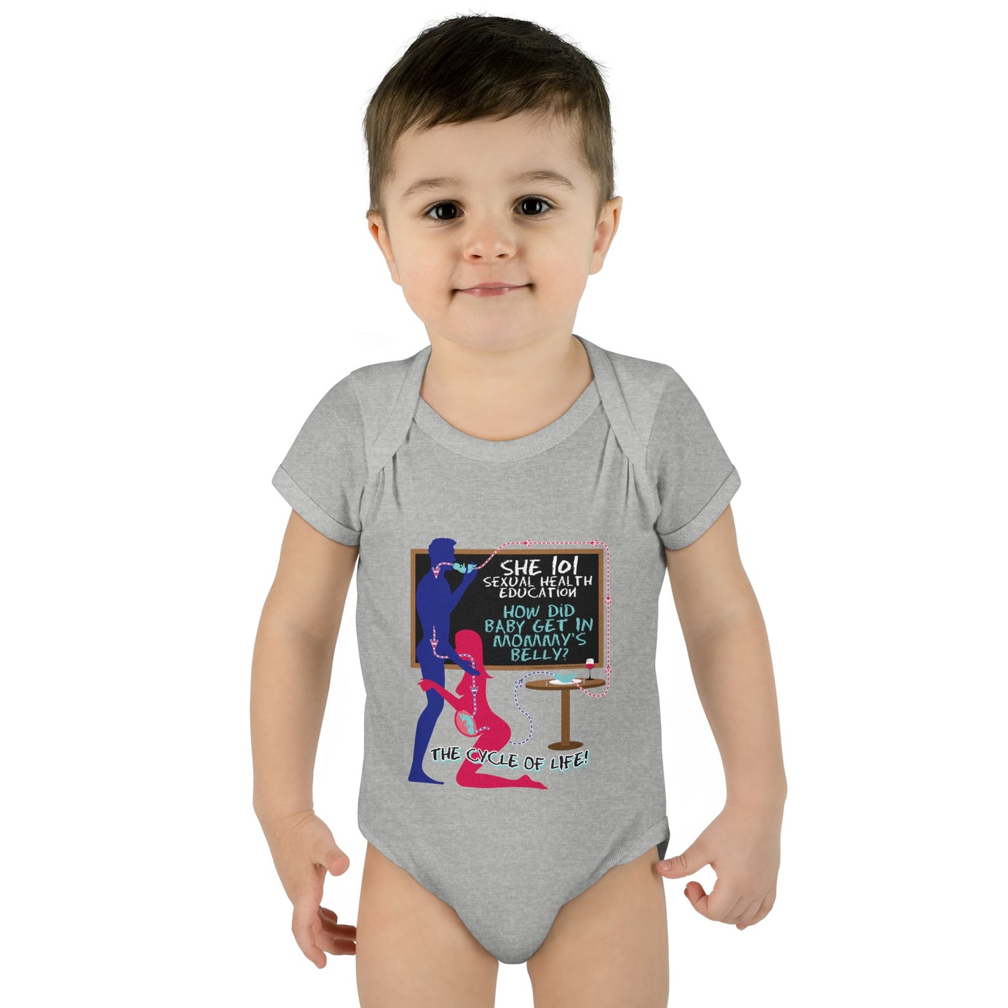DK184: Baby In The Belly - Infant Sized Onsie