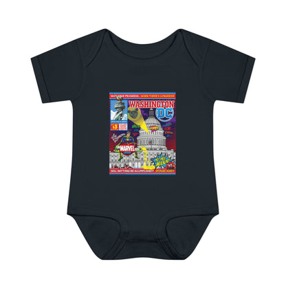 DK149: UnMARVELousington D.C. - Infant Sized Onsie