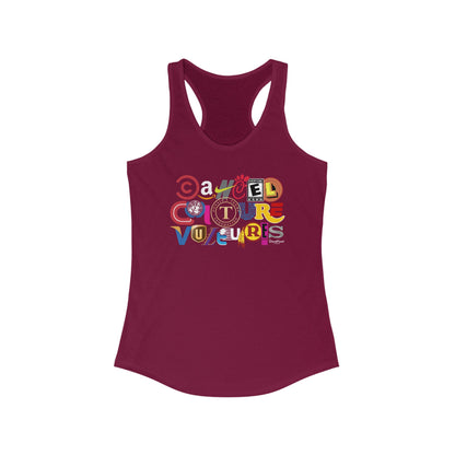 DK53: Cancel Culture (Vulture Edition) - Ladies Racerback Tank