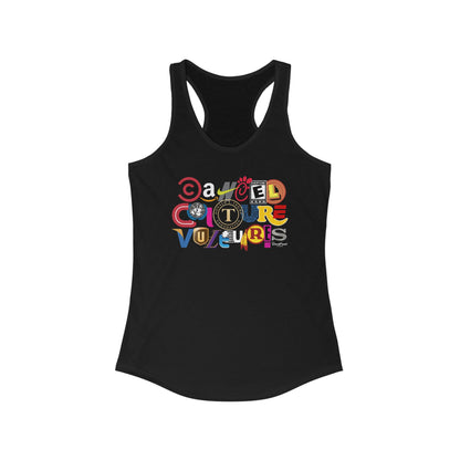 DK53: Cancel Culture (Vulture Edition) - Ladies Racerback Tank