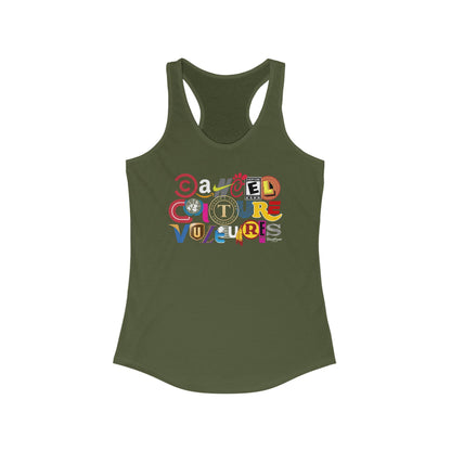 DK53: Cancel Culture (Vulture Edition) - Ladies Racerback Tank