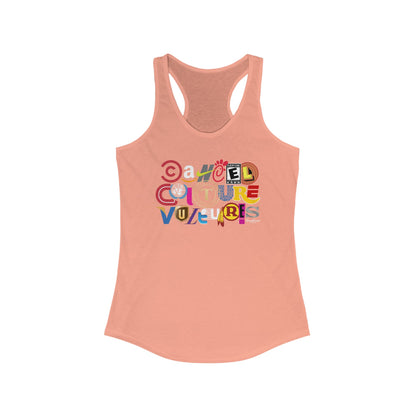 DK53: Cancel Culture (Vulture Edition) - Ladies Racerback Tank