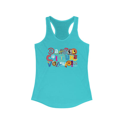 DK53: Cancel Culture (Vulture Edition) - Ladies Racerback Tank