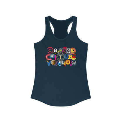 DK53: Cancel Culture (Vulture Edition) - Ladies Racerback Tank