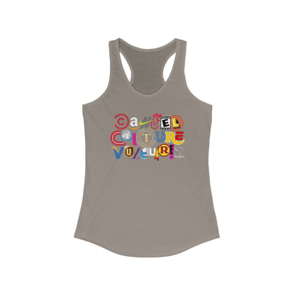 DK53: Cancel Culture (Vulture Edition) - Ladies Racerback Tank