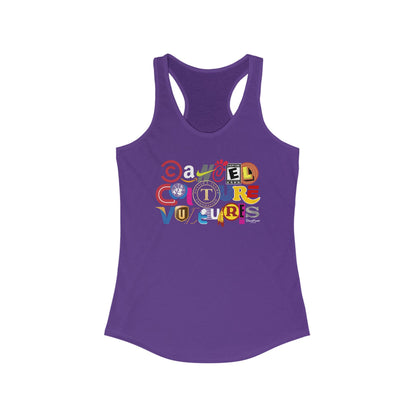 DK53: Cancel Culture (Vulture Edition) - Ladies Racerback Tank