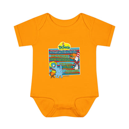 DK64: Doctored Seuss (Dirty Dr. Sucio) - Infant Sized Onsie