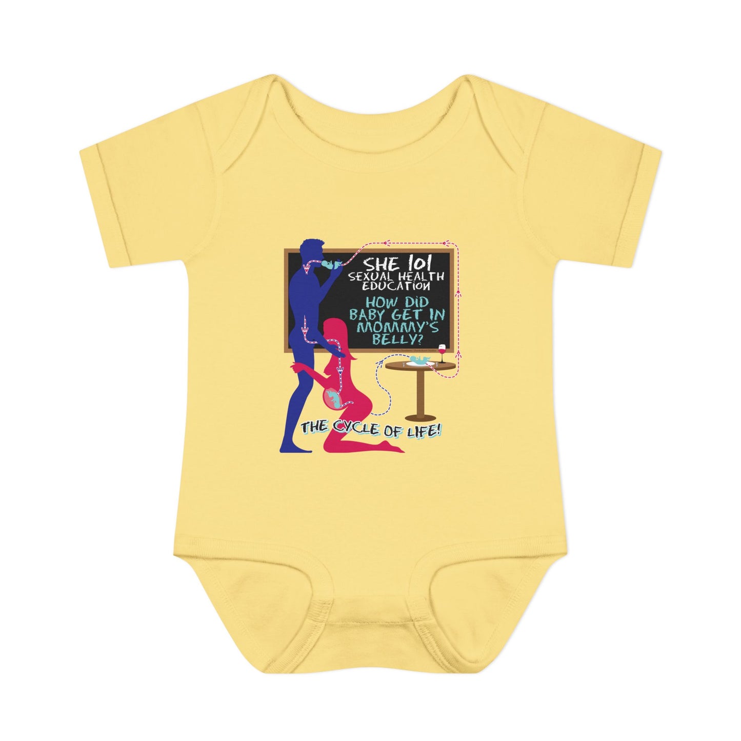 DK184: Baby In The Belly - Infant Sized Onsie