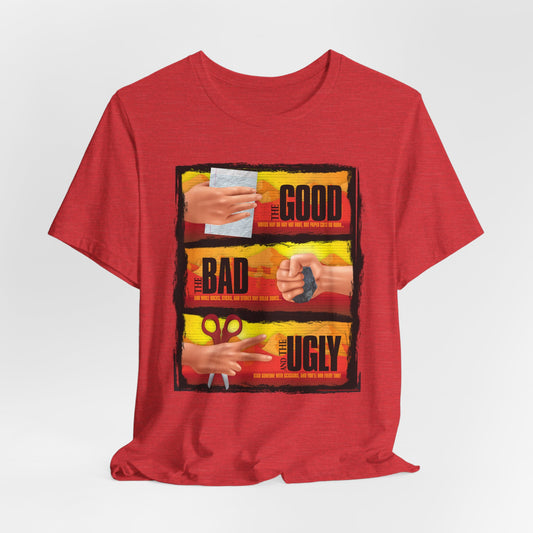 DK173: Roshambo Gone Wild West - Unisex S/S T-Shirt
