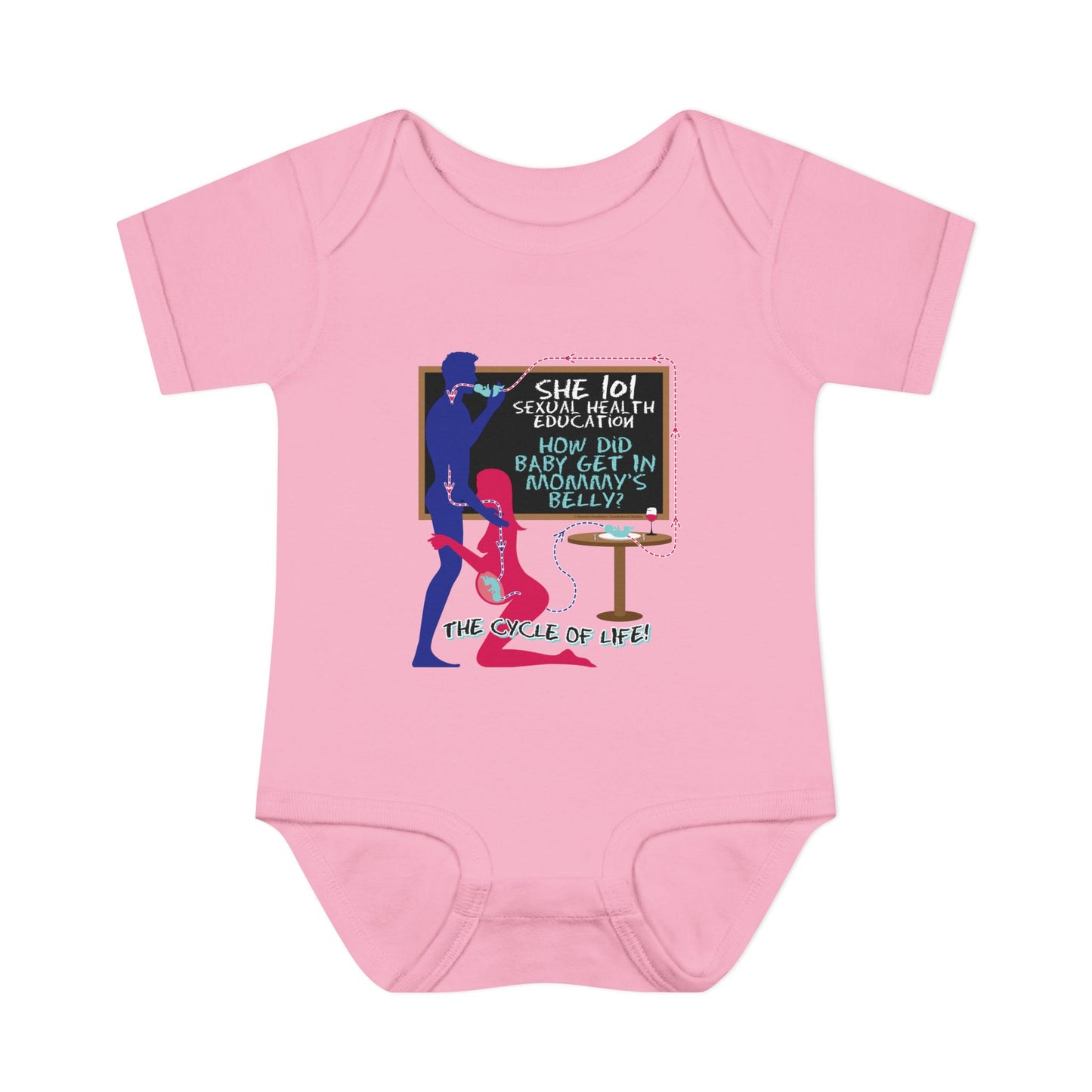 DK184: Baby In The Belly - Infant Sized Onsie