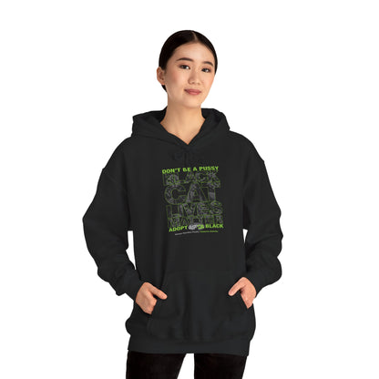 DK219: ASPCA (Black Cat Edition) - Adult Hooded Sweatshirt