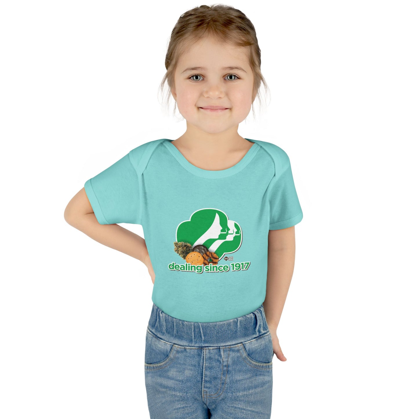 DK65: Cookie Dealer - Infant Sized Onsie