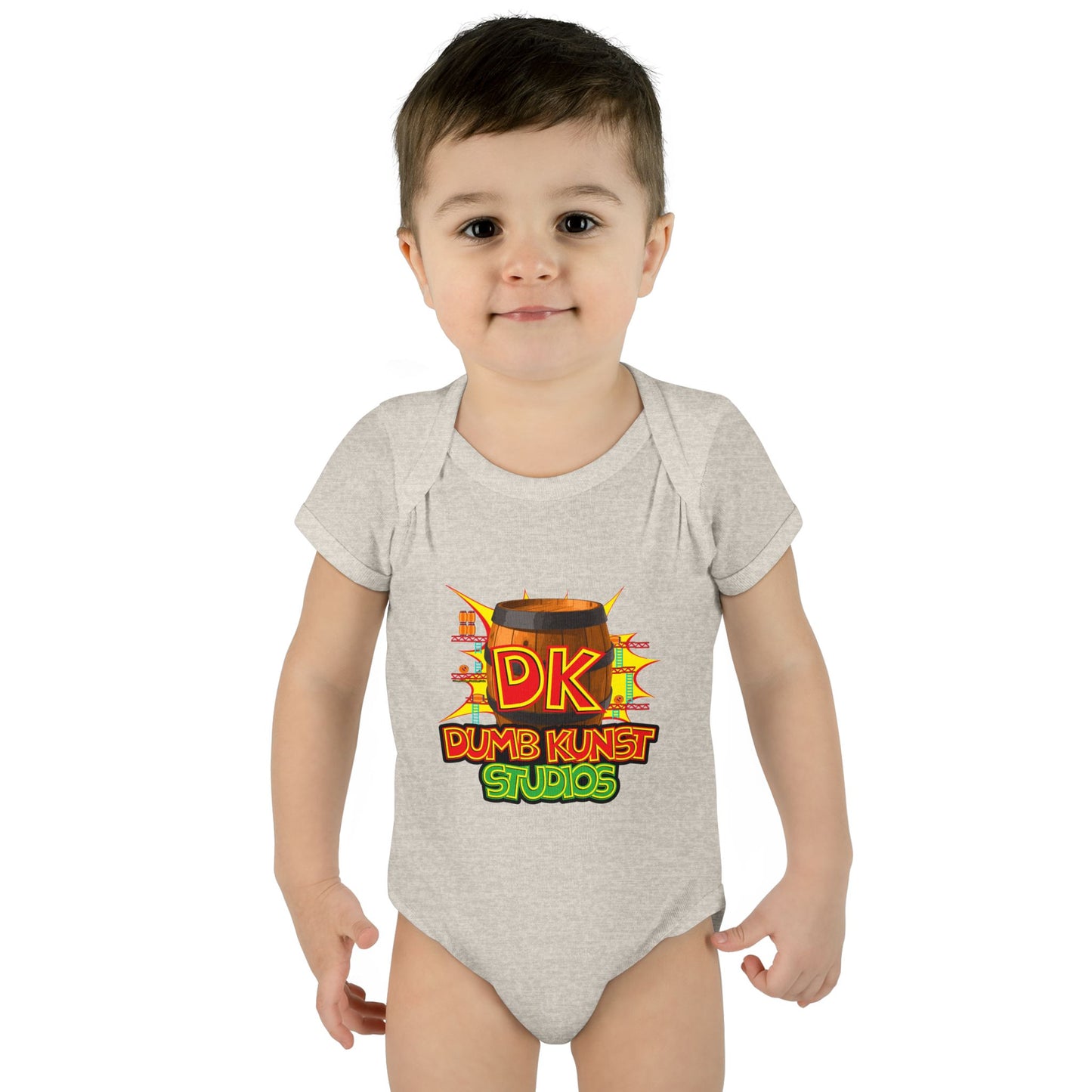 DK86: King Donkey Kunst - Infant Sized Onsie