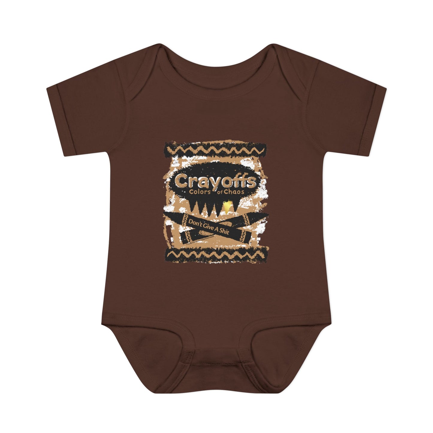 DK110: Crayoffs - Colors of Chaos - Infant Sized Onsie