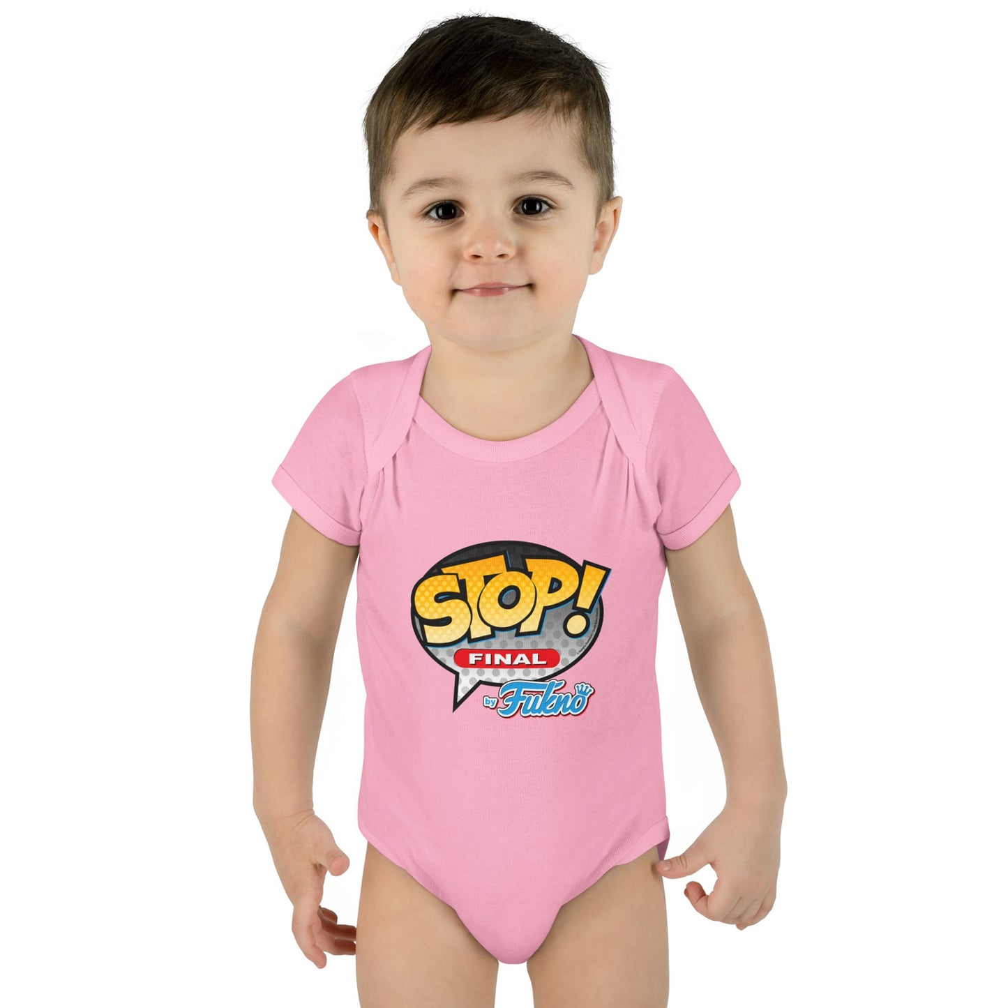 DK103: Stop! by Fukno - Infant Sized Onsie