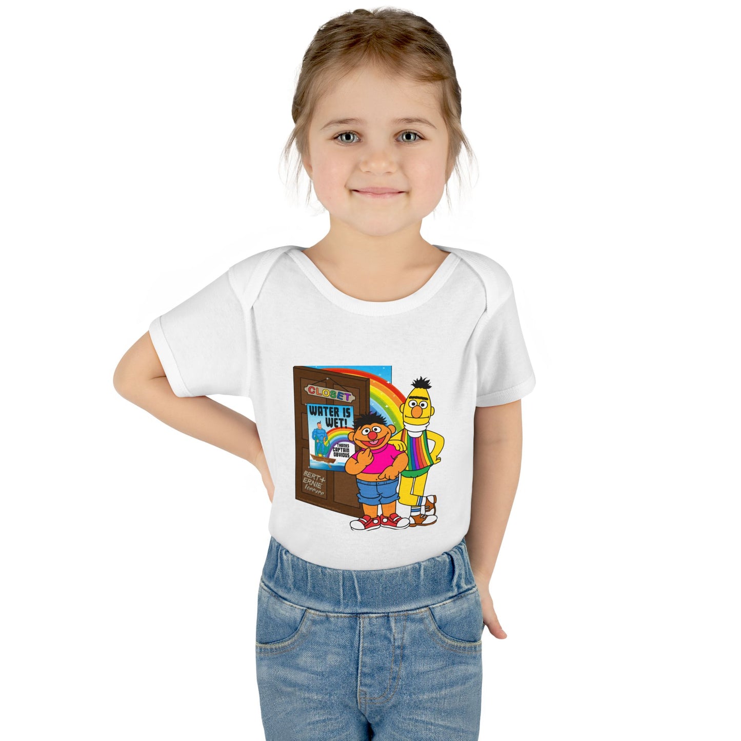 DK201: Bert & Ernie's Closet - Infant Sized Onsie