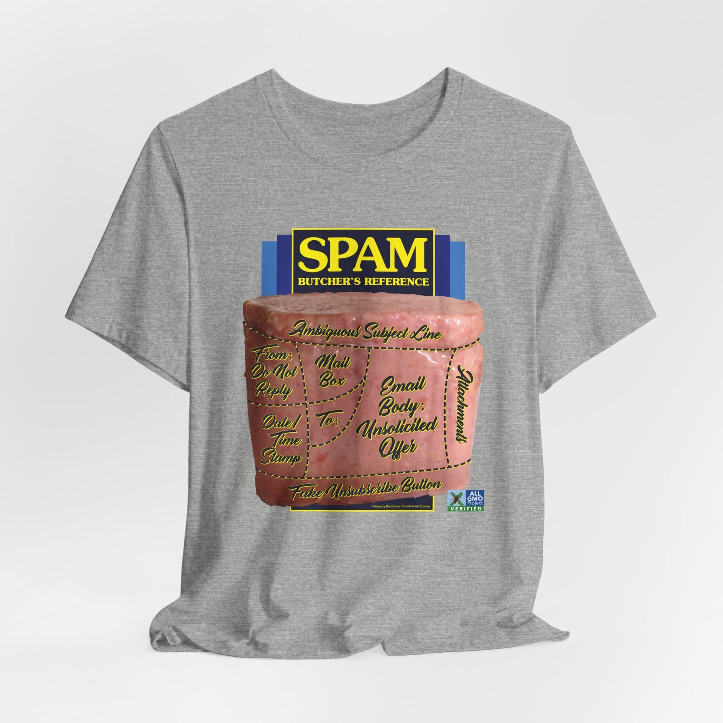 DK207: SPAM! - Unisex S/S T-Shirt