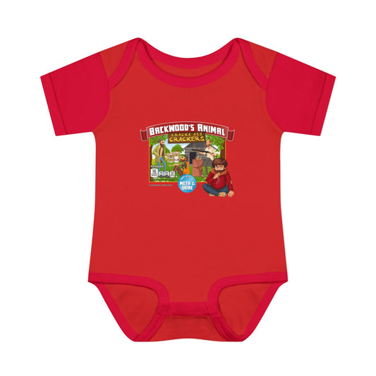 DK77: Animal Cracka' Ass Crackas - Infant Sized Onsie