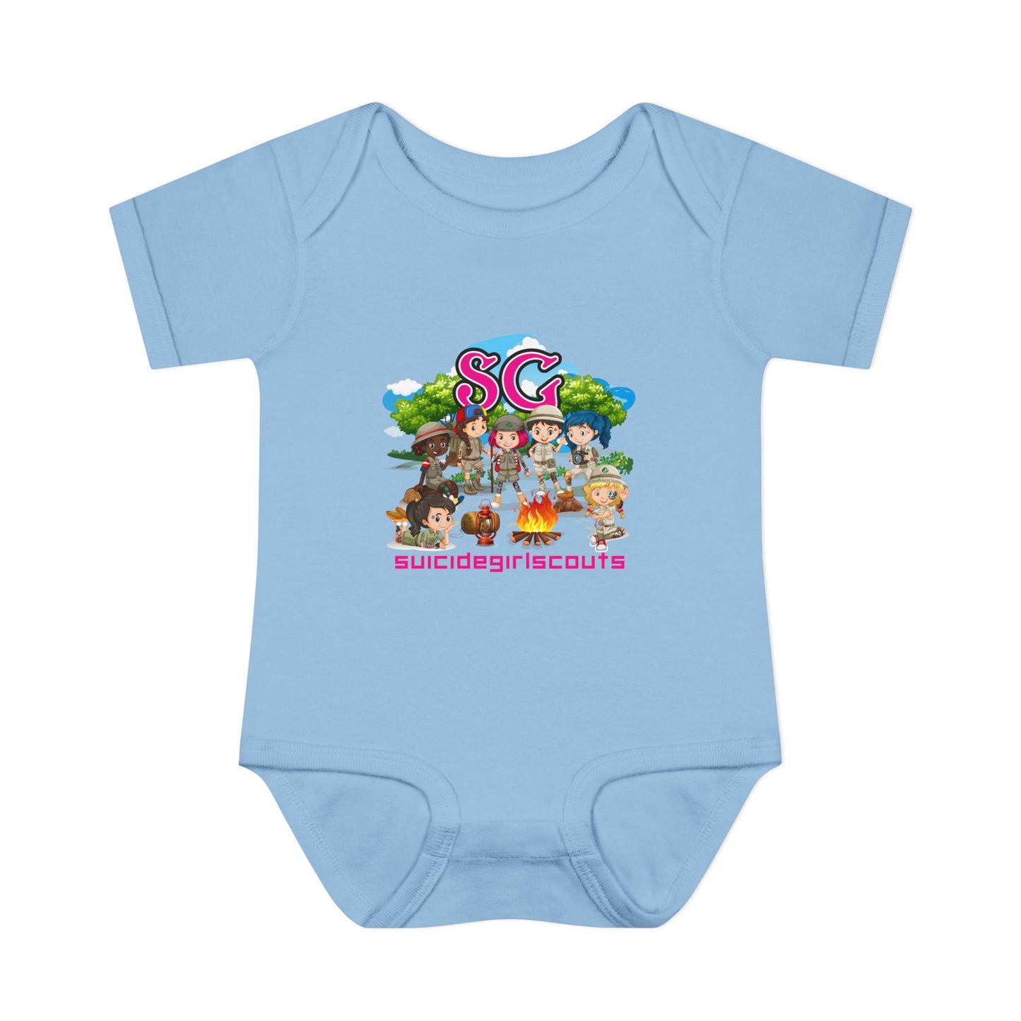 DK66: Suicide Girlscouts - Infant Sized Onsie