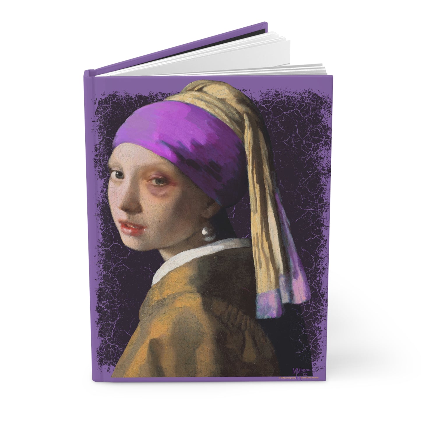 DK18: Girl With the Black Eye - Hardcover Writing Journal