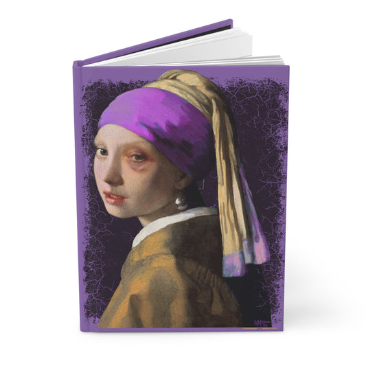 DK18: Girl With the Black Eye - Hardcover Writing Journal