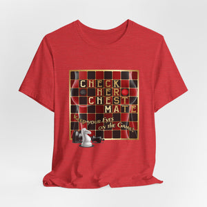 DK213: Checker Chessmate - Unisex S/S T-Shirt