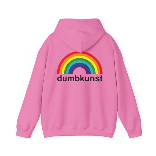 DK16: Dumb Kunst Under the Rainbow - Adult Hooded Sweatshirt