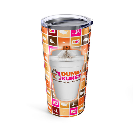 DK11: America Runs on Dumb Kunst (Spray Cup Edition) - 20oz Travel Tumbler