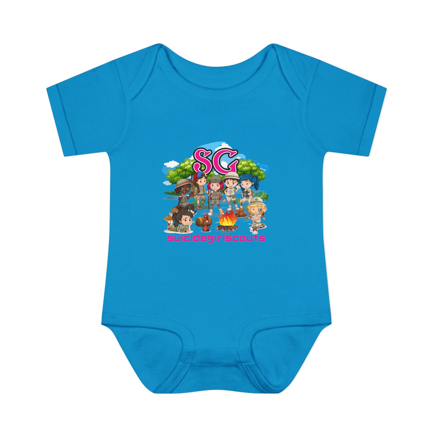 DK66: Suicide Girlscouts - Infant Sized Onsie