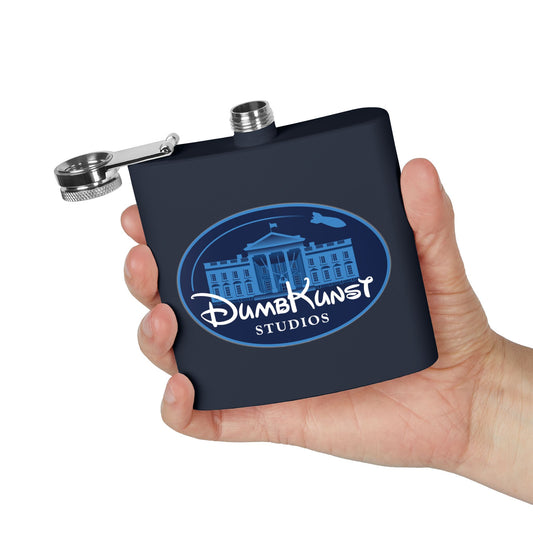 DK1: The Most Magical Kunst on Earth - 6oz Stainless Steel Hip Flask