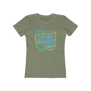 Moose Lodge 2427 - Moose Open 2427 - Women's T-Shirt (Front Print Only)