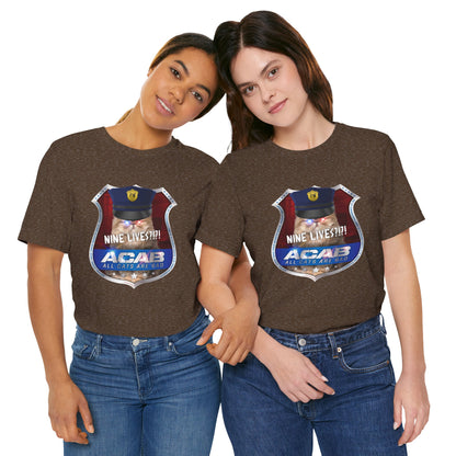 DK210: A.C.A.B. (Cats Edition) - Unisex S/S T-Shirt