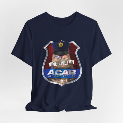 DK210: A.C.A.B. (Cats Edition) - Unisex S/S T-Shirt